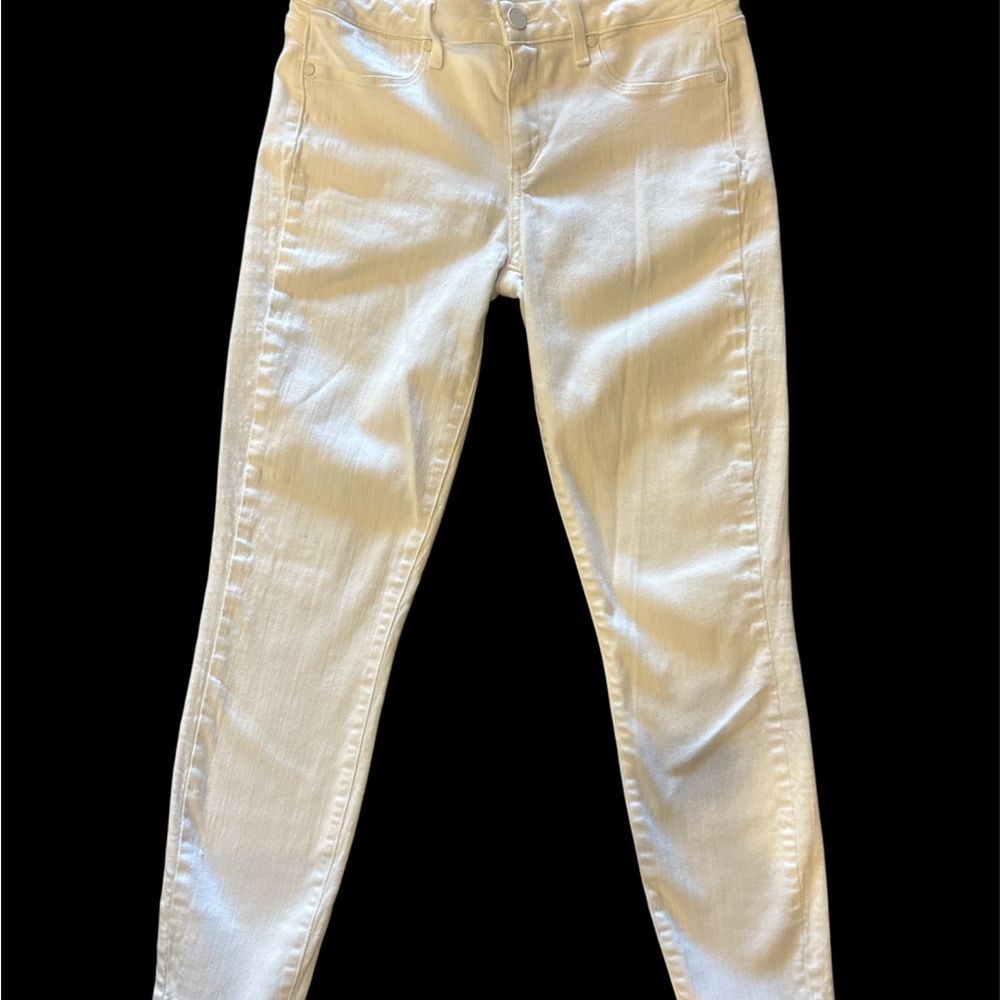 PAIGE Women's White Ankle Jeans Size 30